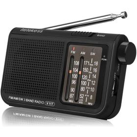 Retekess V117 Taşınabilir Telsiz FM AM SW Telsiz Cep Telsizi Mini Analog Telsiz