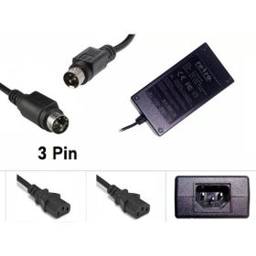 Retro 24 V 2.5 A 60 W 3 Pin DIN Etiket Yazıcı Adaptör