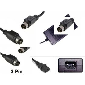 Retro 24 V 2.5 A 60 W 3 Pin DIN Termal Etiket Yazıcı Adaptör