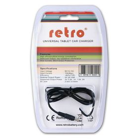 Retro 5 v 2 a 10 w 2.5x0.7x10 mm Tablet Araç Uyumlu Adaptör