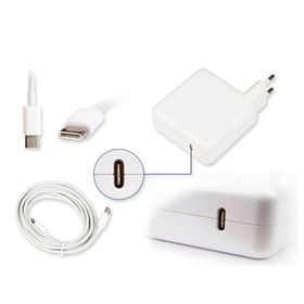Retro Apple MacBook 61W 5.2V 2.4A USB-C PD Şarj Adaptör