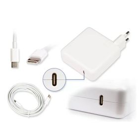 Retro Apple MacBook 87W 5.2V 2.4A USB-C PD Şarj Adaptör