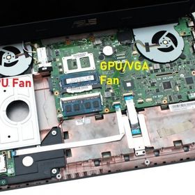 Retro Asus G750JH-CV067H Versiyon 2 Uyumlu Fan