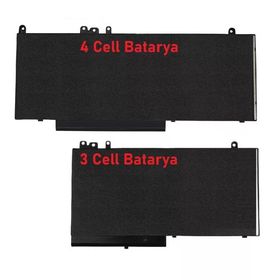 Retro Dell CA015LE5250BEMEA-U 4 Cell Ver.1 Uyumlu Batarya
