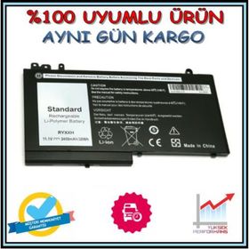 Retro Dell JY8D6 0JY8D6 4 Cell Batarya