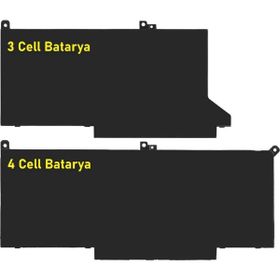Retro Dell Latitude 13-7390 2-in-1 Uyumlu Laptop Batarya