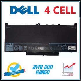 Retro Dell Latitude 7270 Uyumlu Laptop Batarya