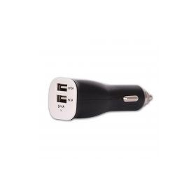 Retro Fujitsu 5V Çift USB 4A Beyaz Araç Uyumlu Adaptör