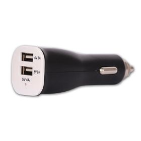 Retro Fujitsu 5V Çift USB 4A Beyaz Araç Uyumlu Adaptör