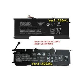 Retro HP Envy 13-AD 13-AD000 13-AD100 V2 AD03XL Uyumlu Laptop Batarya