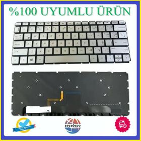 Retro Hp Envy X9Y46EA Işıklı Uyumlu Klavye