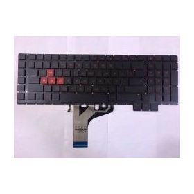 Retro Hp Omen 17-AN003NT Işıklı Uyumlu Klavye