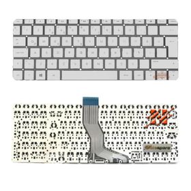Retro Hp Stream 11-Y002NT Beyaz Uyumlu Klavye