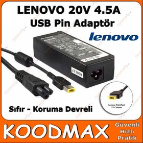 Retro Lenovo ThinkPad T540p 90W Adaptör