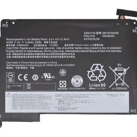 Retro Lenovo Thinkpad Yoga 460 20E 00HW020 Notebook Bataryası