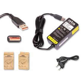 Retro Lenovo Yoga 700 900 65W Yamuk USB Uç Adaptör
