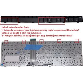 Retro MSI GE60 0ND-412TR V1 Uyumlu Klavye