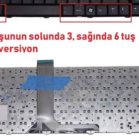 Retro MSI GE60 2QE-1095XTR V1 Uyumlu Klavye