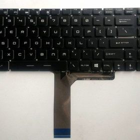 Retro MSI GE62 2QE-071XTR Siyah Uyumlu Klavye