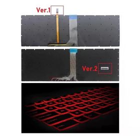 Retro MSI GE63 8RF-426TR Kırmızı Işıklı Uyumlu Klavye