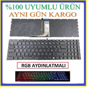 Retro MSI GE72 6QF-017TR Apache Pro Siyah Uyumlu Klavye