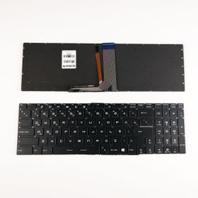 Retro MSI GE72VR 7RFApache Pro-404XTR Siyah Uyumlu Klavye