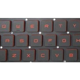 Retro MSI GE72VR Kırmızı Işıklı Uyumlu Klavye