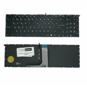 Retro MSI GS70 Stealth Pro Siyah Uyumlu Klavye
