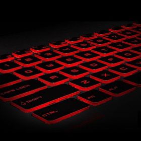 Retro MSI GV62 8RC-031XTR Kırmızı Işıklı Uyumlu Klavye