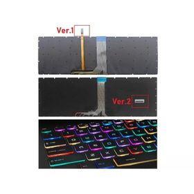 Retro MSI WS63 8SL Siyah Uyumlu Klavye
