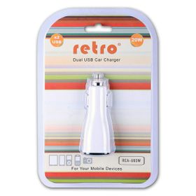 Retro RCA-U03W Beyaz Araç Şarj Tablet Adaptörü