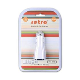 Retro RCA-U03W Beyaz Araç Şarj Tablet Adaptörü