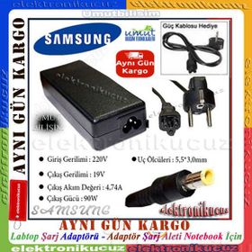 Retro Samsung AA-PA0N90W 90W Uyumlu Laptop Adaptör