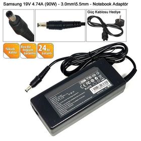 Retro Samsung NP-E172 19V 4.74A 90W Uyumlu Notebook Adaptör