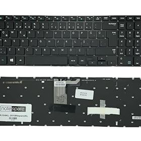 Retro Samsung NP870Z5G-X01TR Siyah Işıklı Uyumlu Laptop Klavye