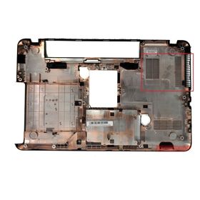 Retro Toshiba Satellite C850-B120 Siyah V3 Alt Kasa