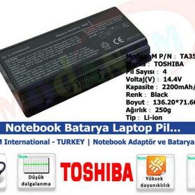 Retro Toshiba Satellite L40 Notebook Bataryası