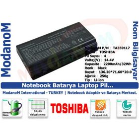 Retro Toshiba Satellite L40 Notebook Bataryası