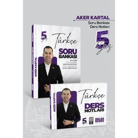 Retro Yayıncılık 2026 KPSS Türkçe 5 Yüz Ders Notları ve Soru Bankası 2'li Set