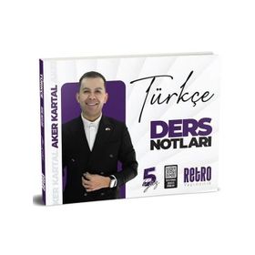 Retro Yayıncılık 2026 KPSS Türkçe 5 Yüz Ders Notları