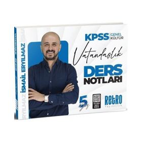 Retro Yayıncılık 2026 KPSS Vatandaşlık 5 Yüz Ders Notları