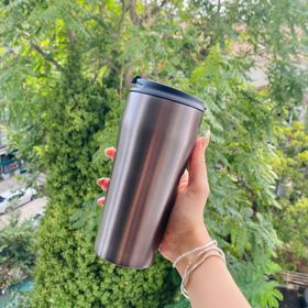 Retrobird Outdoor Kamp Paslanmaz 400 ML Çelik Antrasit Termos