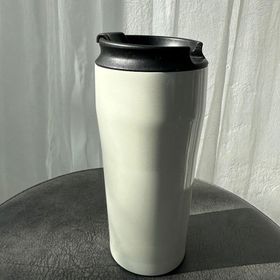 Retrobird Outdoor Kamp Paslanmaz 400 ML Çelik Beyaz Termos