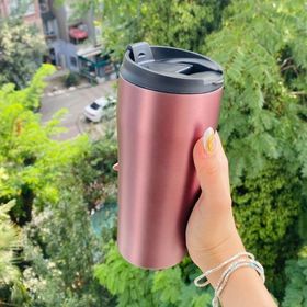 Retrobird Outdoor Kamp Paslanmaz 400 ML Kırmızı Çelik Termos