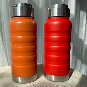 Retrobird Outdoor Kamp Paslanmaz Çelik 400 ML Bordo Termos
