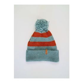 Retrobird Ponponlu Unisex Çizgili Bere
