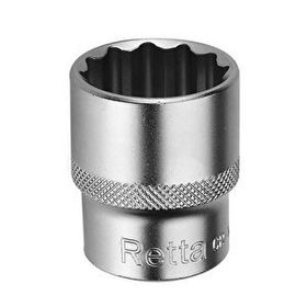 Retta 1/2 Kısa Yıldız 22 mm Lokma