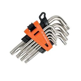 Retta RAT6009 Kısa L Torx 9 Parça Anahtar Seti
