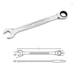 Retta RCA0508 500-08 mm Cırcır Krom Anahtar