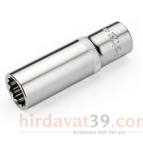 Retta RHD1218 1/2 Havalı Uzun 6 Köşe Siyah 10 AdetLokma Anahtar